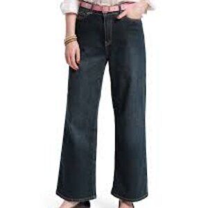 Frances Valentine Ace Stretch Wide Leg Jeans NWOT